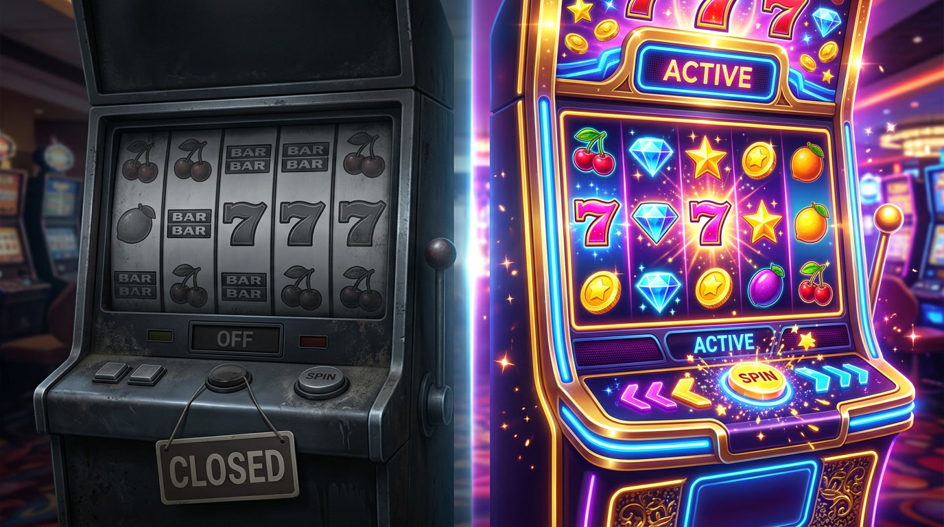 Reset mesin slot, pindah game, cari hoki